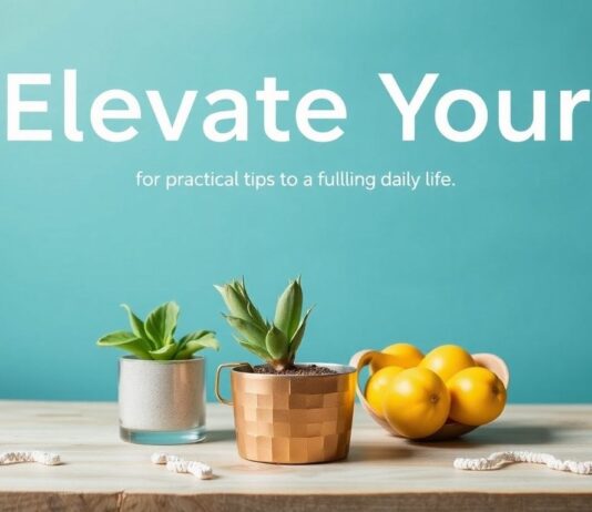 Elevate Your Lifestyle: Practical Tips for a Fulfilling Daily Life Elevate Your Lifestyle: Practical Tips for a Fulfilling Daily Life