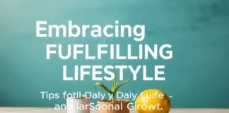 Embracing a Fulfilling Lifestyle: Tips for Daily Living and Personal Growth Embracing a Fulfilling Lifestyle: Tips for Daily Living and Personal Growth