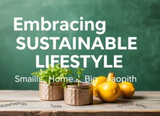 Embracing a Sustainable Lifestyle: Small Changes, Big Impact Embracing a Sustainable Lifestyle: Small Changes, Big Impact