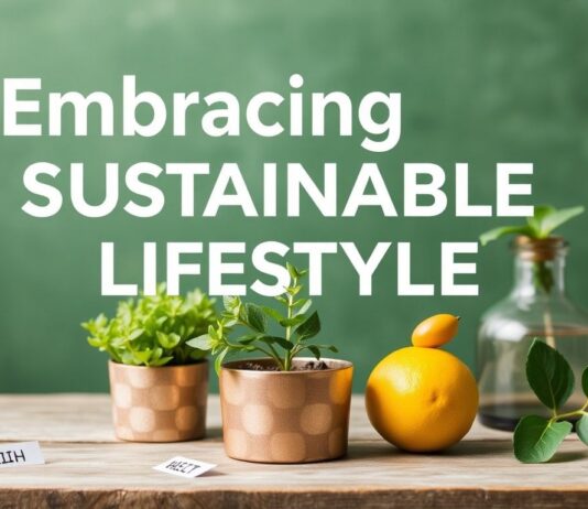 Embracing a Sustainable Lifestyle: Tips and Trends for a Greener Tomorrow Embracing a Sustainable Lifestyle: Tips and Trends for a Greener Future