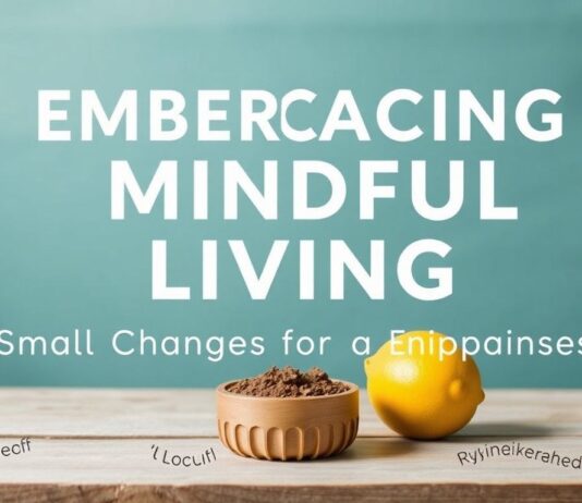 Embracing Mindful Living: Small Changes for a Big Impact Embracing Mindful Living: Small Changes for a Big Impact