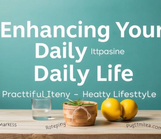 Enhancing Your Daily Life: Practical Tips for a Fulfilling Lifestyle Enhancing Your Daily Life: Practical Tips for a Fulfilling Lifestyle