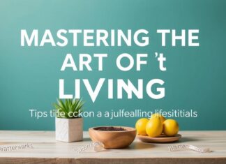Mastering the Art of Living: Tips and Tricks for a Fulfilling Lifestyle Mastering the Art of Living: Tips and Tricks for a Fulfilling Lifestyle