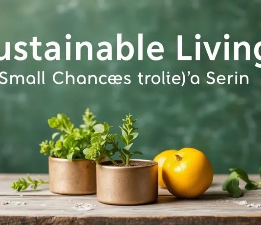 Sustainable Living: Small Changes for a Big Impact Sustainable Living: Small Changes for a Big Impact
