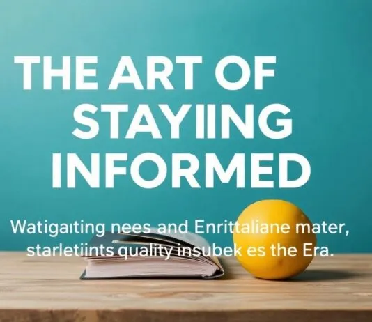 The Art of Staying Informed: Navigating News and Entertainment in the Digital Age The Art of Staying Informed: Navigating News and Entertainment in the Digital Era