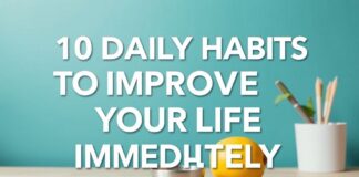 10 Daily Rituals to Elevate Your Lifestyle Instantly 10 Daily Habits to Improve Your Life Immediately