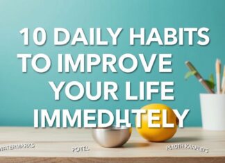 10 Daily Rituals to Elevate Your Lifestyle Instantly 10 Daily Habits to Improve Your Life Immediately