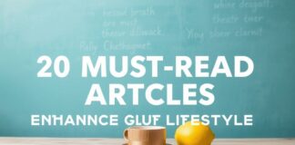 20 Must-Read Articles to Elevate Your Lifestyle 20 Must-Read Articles to Enhance Your Lifestyle