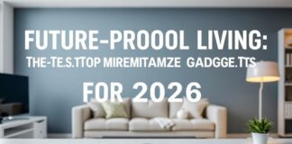 Future-Proof Living: The Best Smart Home Gadgets for 2026 Future-Proof Living: The Top Smart Home Gadgets for 2026
