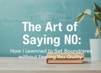 The Art of Saying No: How I Learned to Set Boundaries Without Feeling Guilty The Art of Saying No: How I Learned to Set Boundaries Without Feeling Guilty