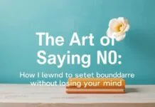 The Art of Saying No: How I Learned to Set Boundaries Without Losing My Mind The Art of Saying No: How I Learned to Set Boundaries Without Losing My Mind