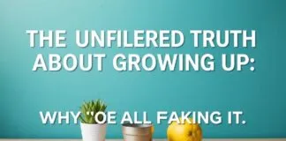 The Unfiltered Truth About Adulting: Why We’re All Faking It The Unfiltered Truth About Growing Up: Why We're All Faking It